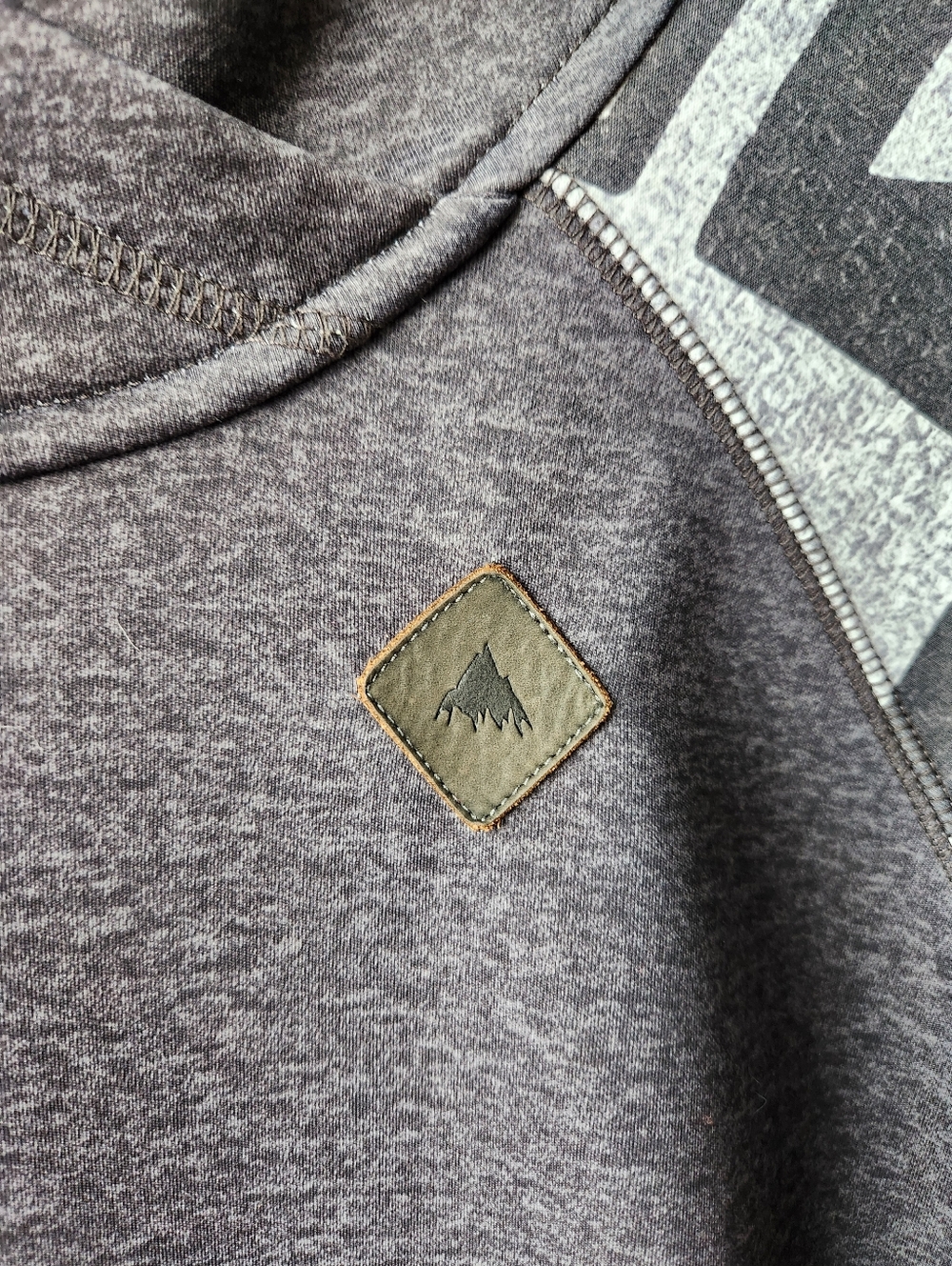 Burton Dryride Heron Pullover Hoodie Southwestern Pattern Womens Large - Picture 3 of 8